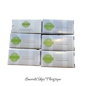 Scentsy 15 watt lightbulb replacement. New open box. Free shipping